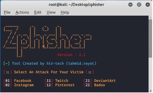 Zphisher